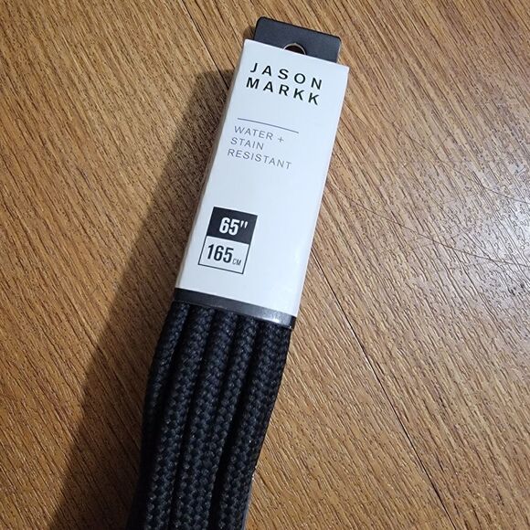 Jason Markk Round Black Laces 65" Water And Stain Resistant Brand New Nike Dunk - Picture 7 of 7